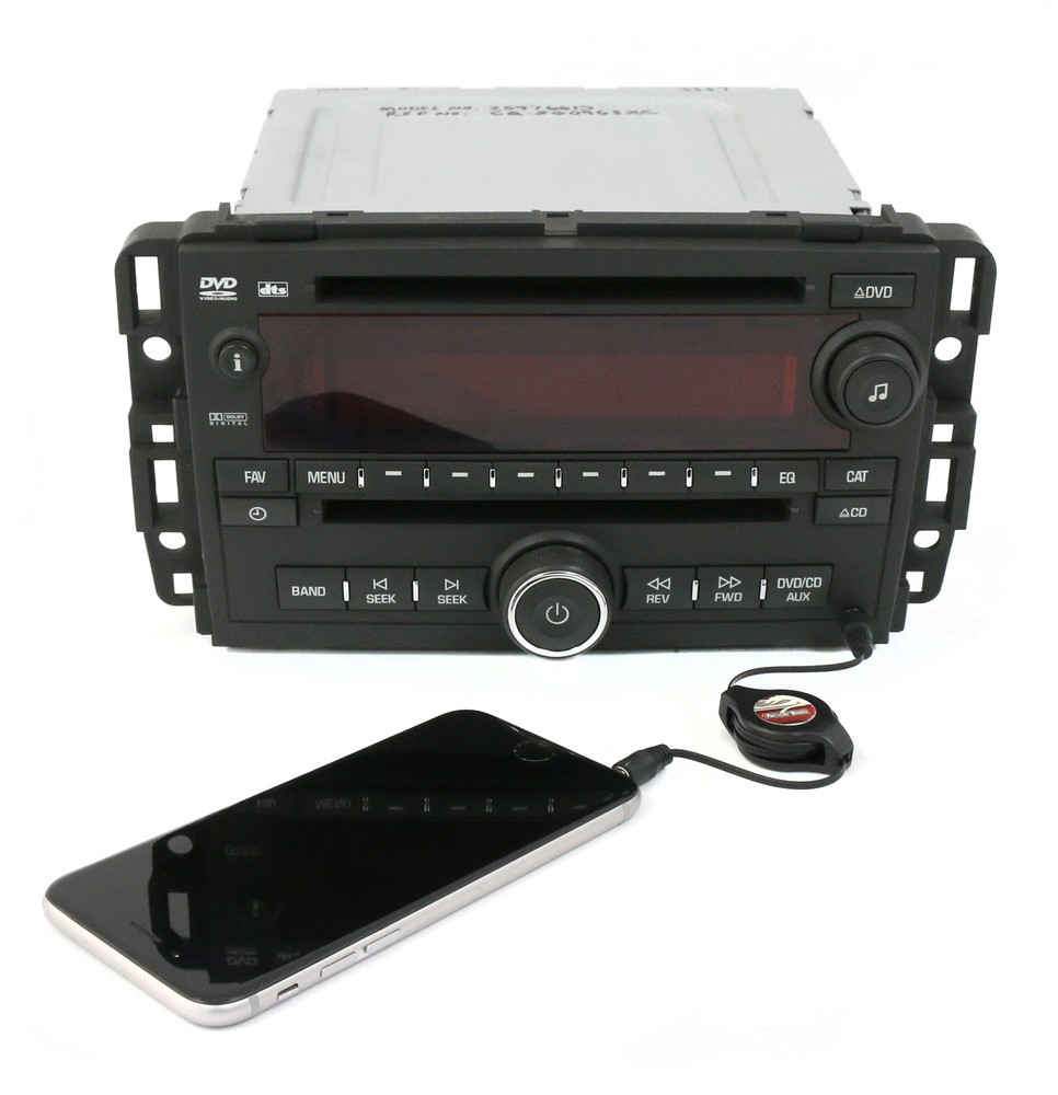 2010-2012 GMC Acadia Unlocked OEM Radio AM FM CD DVD Aux Input 25976615 Opt UUJ