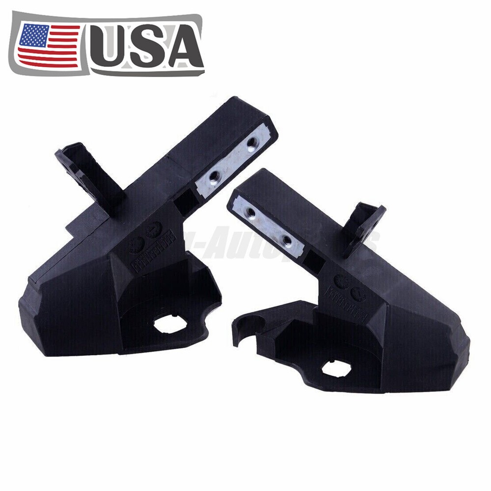 For Mercedes W205 C180 C300 AMG Pair Front Radiator Core Support Bracket US