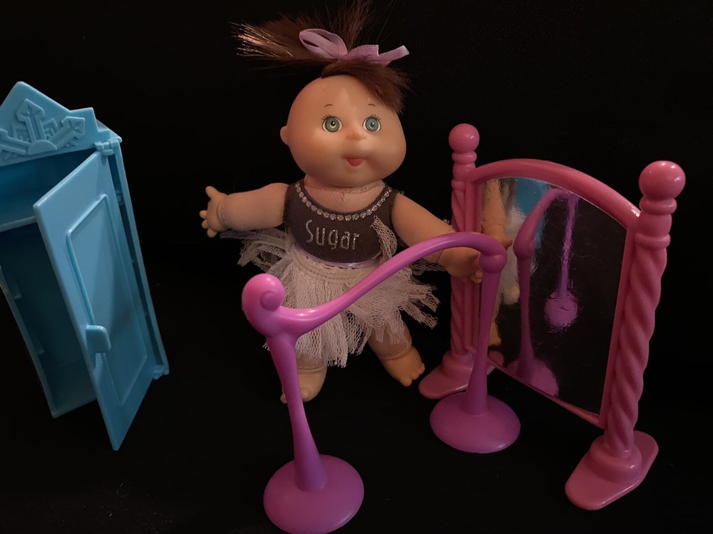 Adorable Vintage 1983 Mini 5 Inch Cabbage Patch Ballerina Doll