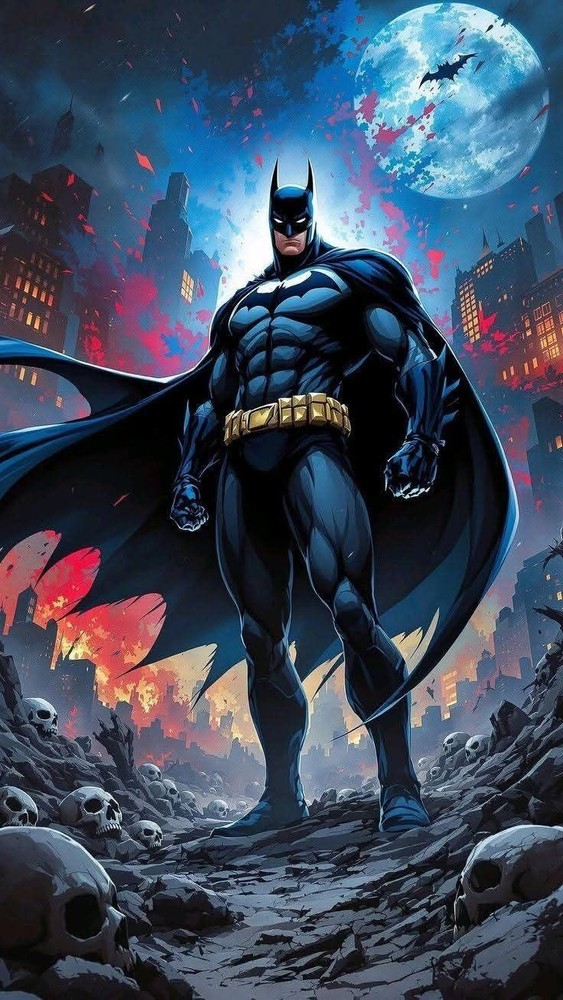 DC Comics Batman Brave Protector Paper Poster 210 GSM (No Frame)