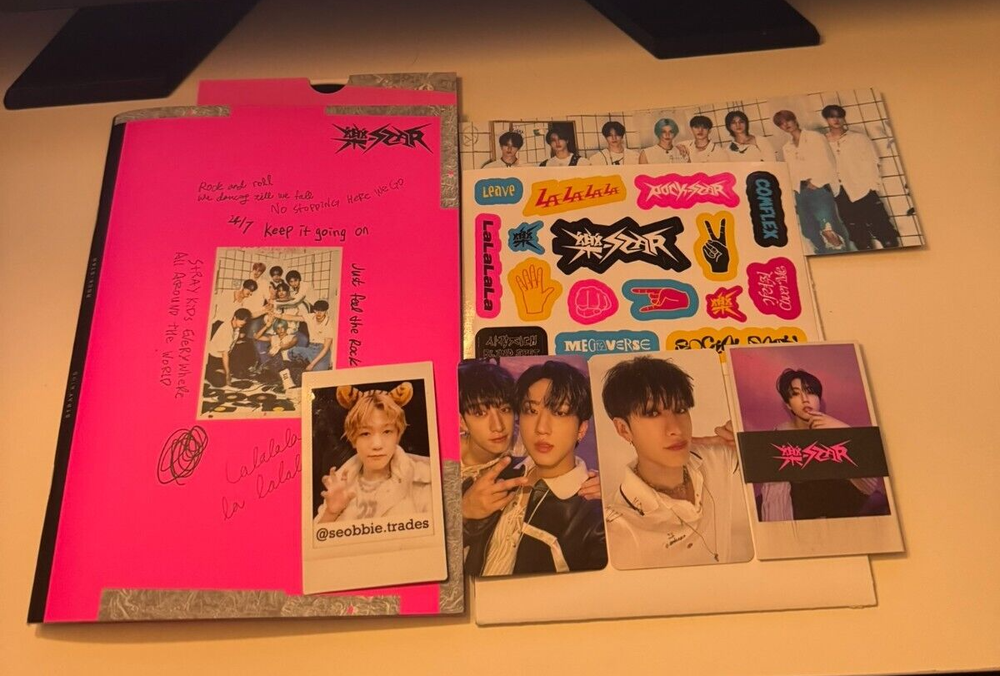 Official Stray Kids Rock star Album with inclusions