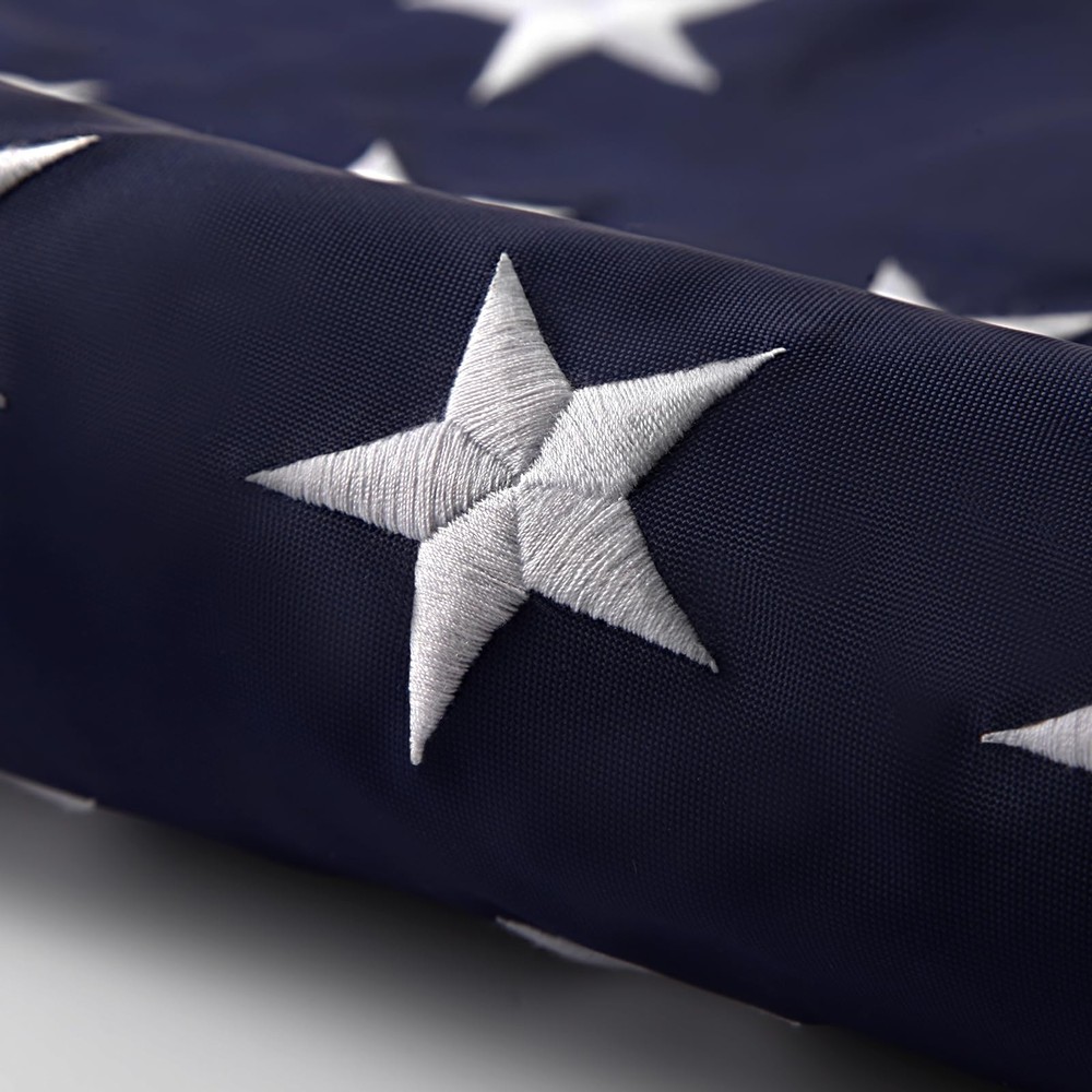 3x5 FT USA Flag - Durable Nylon American Flag for Outdoor Use