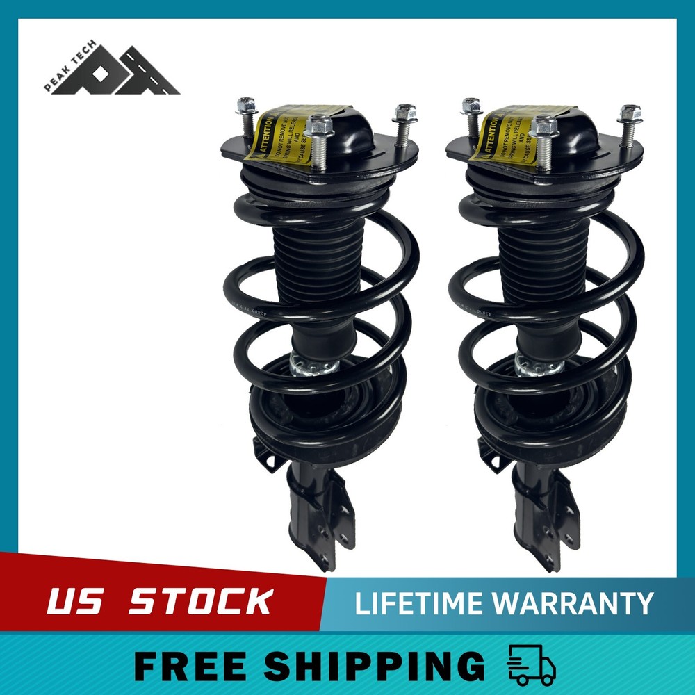 2PC Front Struts for AWD 07-10 Outlook 07-12 Acadia 08-12 Enclave 09-12 Traverse