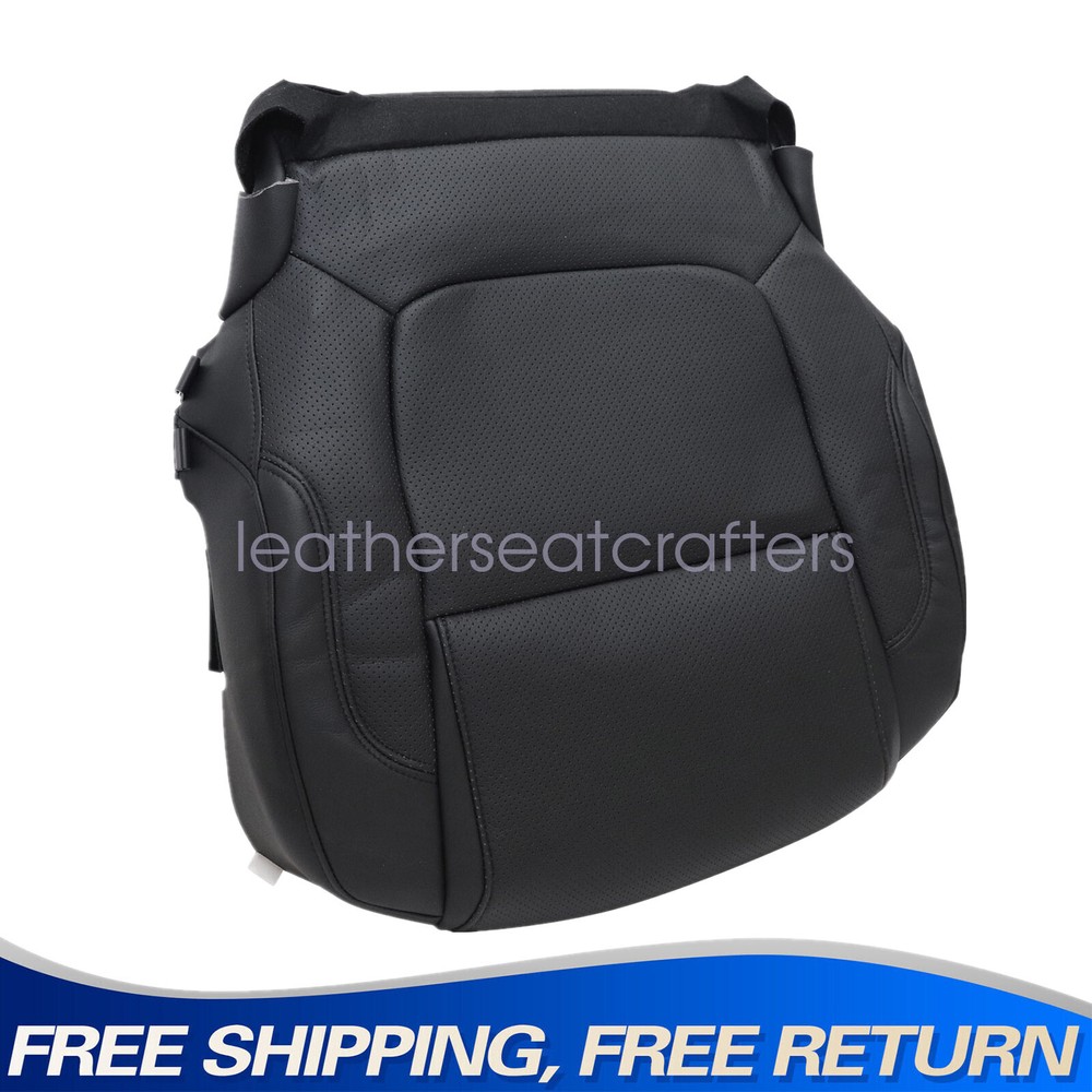 2011-2015 Ford Explorer Sport Bottom Leather Seat Cover Black