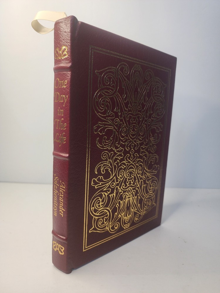 Easton Press 1st Edition Nobel Prize Winner One Day in the Life by Alexander Solzhenitsyn-image