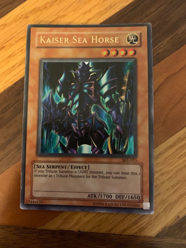 Kaiser Sea Horse SKE-015 Starter Deck Kaiba Evolution Unlimited Edition