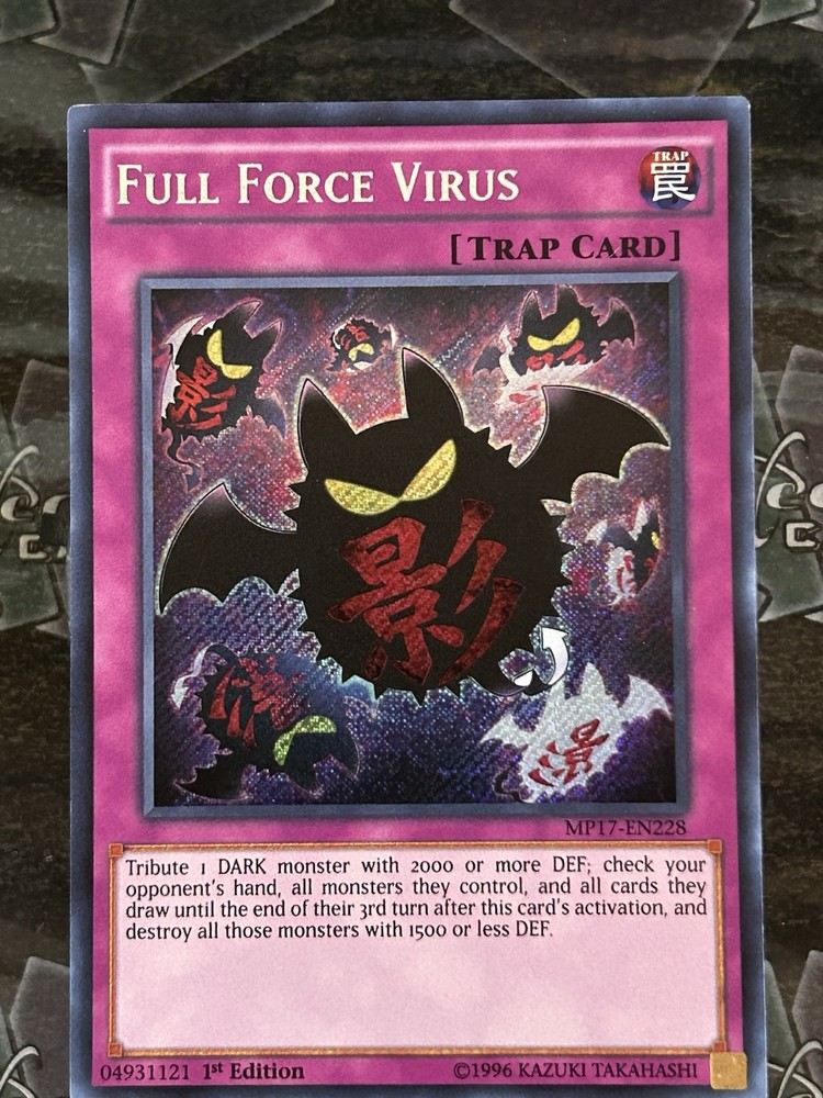 Full Force Virus MP17-EN228 2017 Mega-Tins 1st Edition Mega Pack
