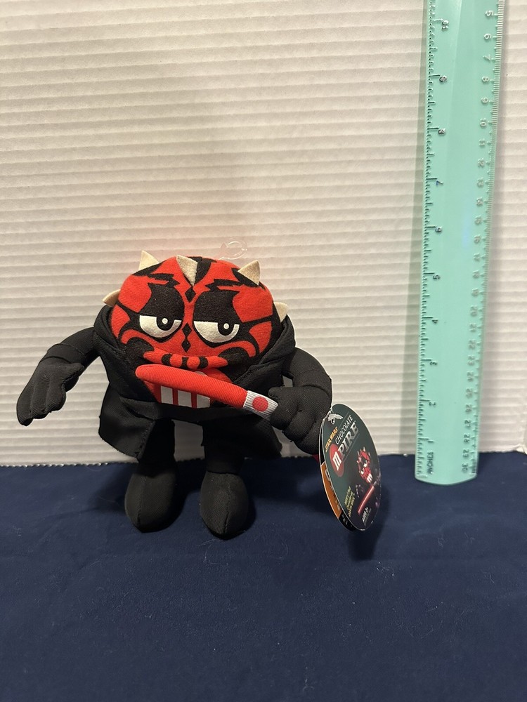 Star Wars Darth Maul Red M&M's 6 Inch Plush with Tags