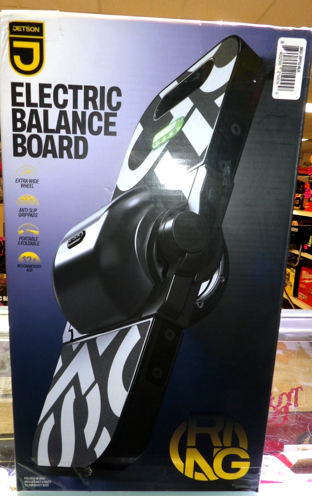 Jetson JRING-BLK Electric Balance Board Portable & Foldable New-