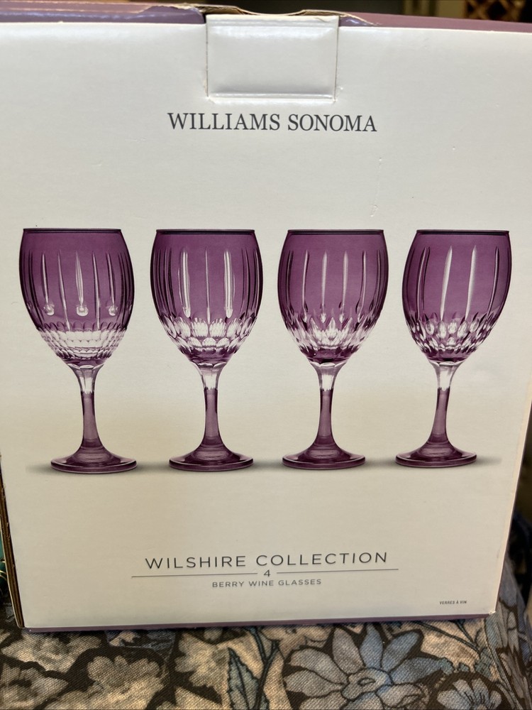 Williams Sonoma Berry Wilshire Jewel Cut 4-Piece 3.75