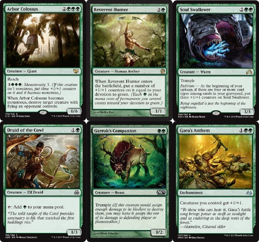 Nylea’s Predators MTG Deck with Arbor Colossus - 60 Cards Near Mint Condition