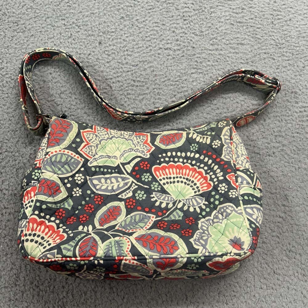 Vera Bradley Quilted Medium Shoulder Bag for Women with Inner Pockets