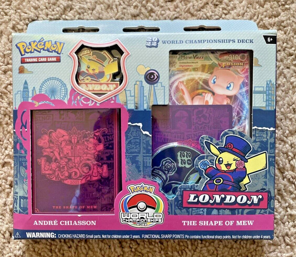 POKEMON TRADING CARD GAME/LONDON SHAPE OF MEW/WORLD CHAMPIONSHIP ANDRE CHIASSON