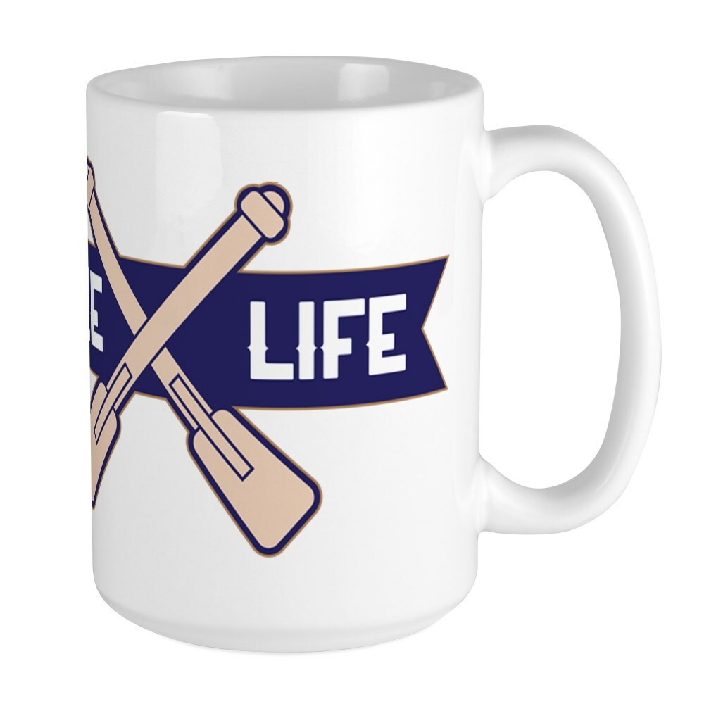 CafePress Lake Life Mugs Coffee Mug, Large 15 oz. White Coffee Cup (224635514)