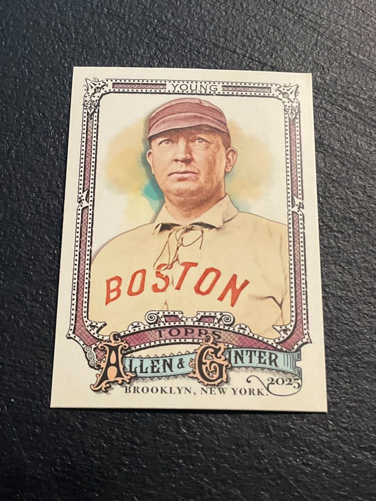 2025 Topps Allen & Ginter Short Print SP #348 Cy Young, Boston Red Sox