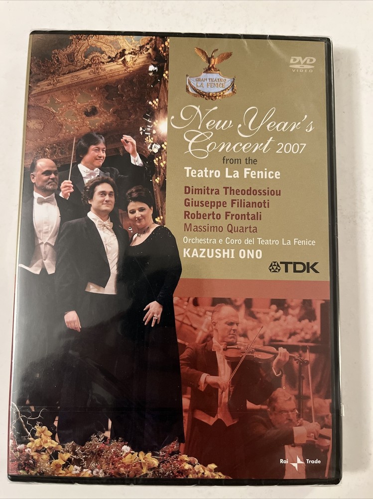 New Year's Concert 2007 - Teatro La Fenice, Good DVD, Kazushi Ono,Massimo Quarta-image