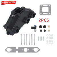 Exhaust Manifold 99746A17 For MerCruiser GM V6 175 185 205 262 4.3L 18-1952-1 ×2