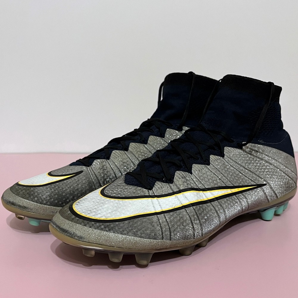 NIKE Mercurial Superfly IV 4 CR7 AG-R Ronaldo Soccer Cleats Football Size US 9