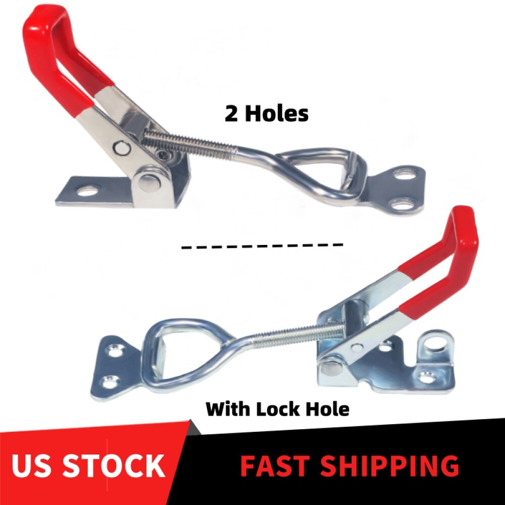 Heavy Duty Steel /Zinc Toggle Latch Catches Adjustable Lock Clamp For Boxes Case