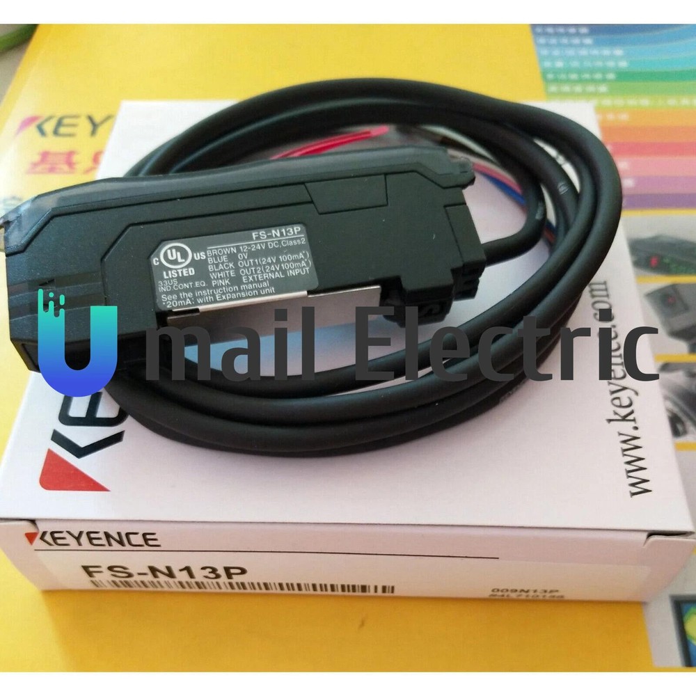1PC New KEYENCE FS-N13P FSN13P Fiber Optic Sensor Amplifier Expedited Shipping