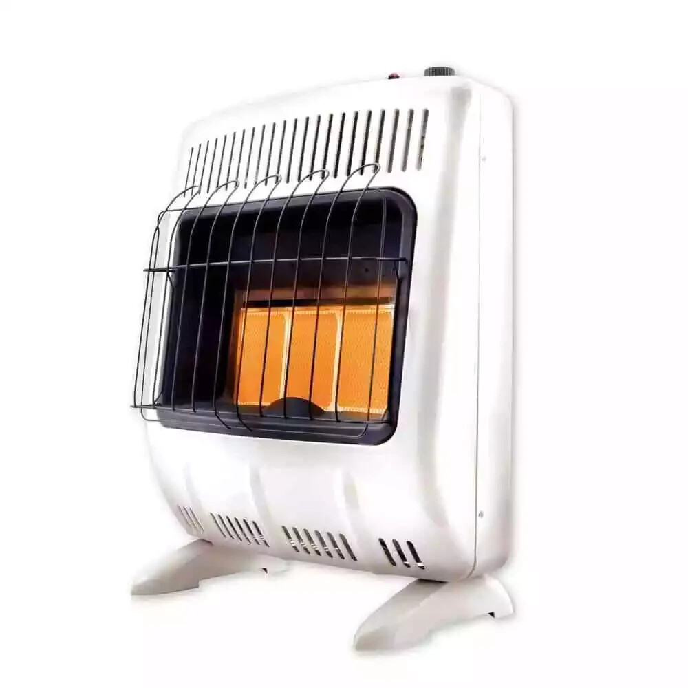 Mr. Heater 20,000 BTU Vent Free Radiant Natural Gas or Propane Dual Fuel Heater