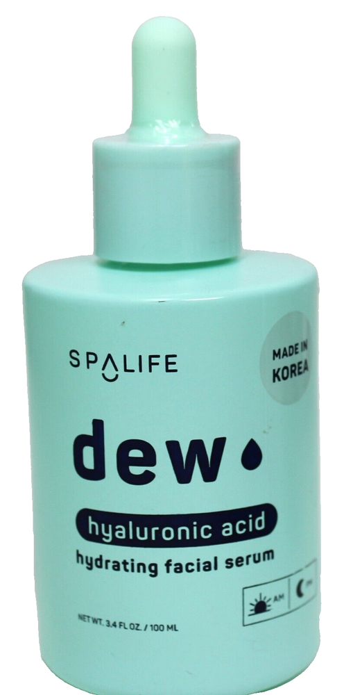 Spalife Dew Hyaluronic Acid Hydrating Facial Serum 3.4 oz Korean Skincare