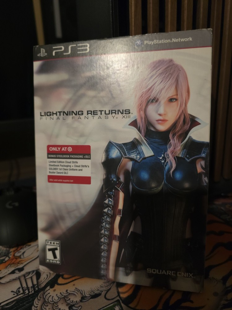 Final Fantasy XIII Lightning Returns (Steelbook - PS3 CIB) - TESTED AND WORKING