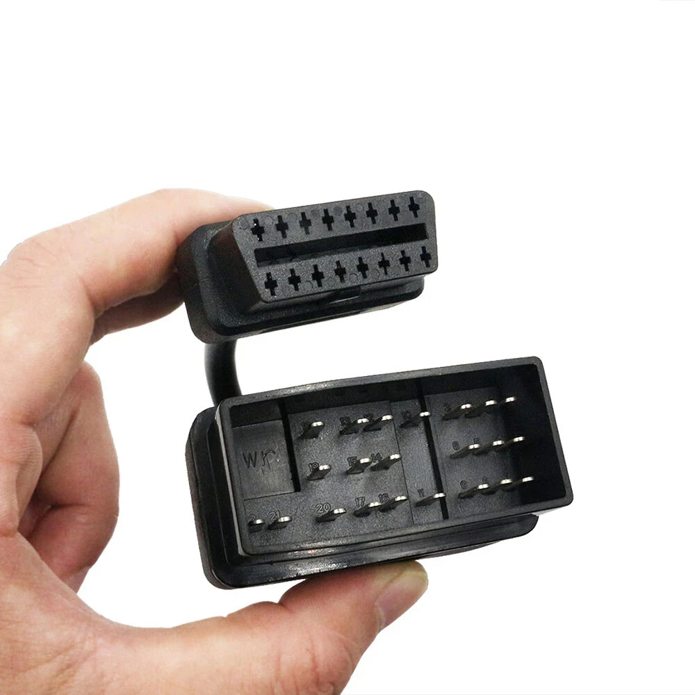 For TOYOTA Diagnostic Scanner 22 Pin OBD1 to 16 Pin OBD2 Convertor Adapter Cable