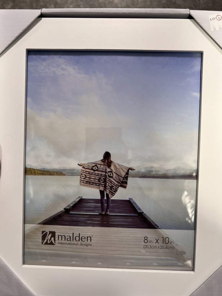 8x10 Wood Picture Frame\ Available for a Limited Time -Cream/off white-image