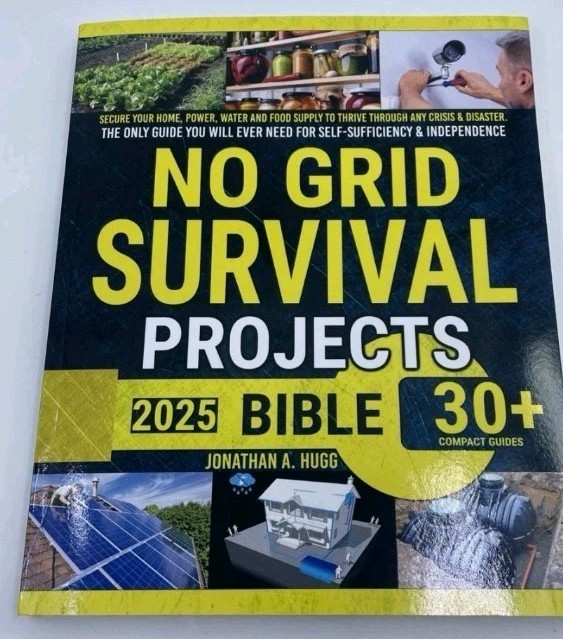 No Grid Survival Projects Bible 2025 with 30+ Compact Guides Paperback
