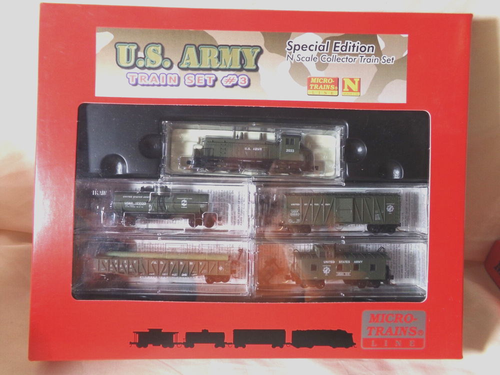 Micro Trains U.S. Army Set #3 / N Scale / NIB
