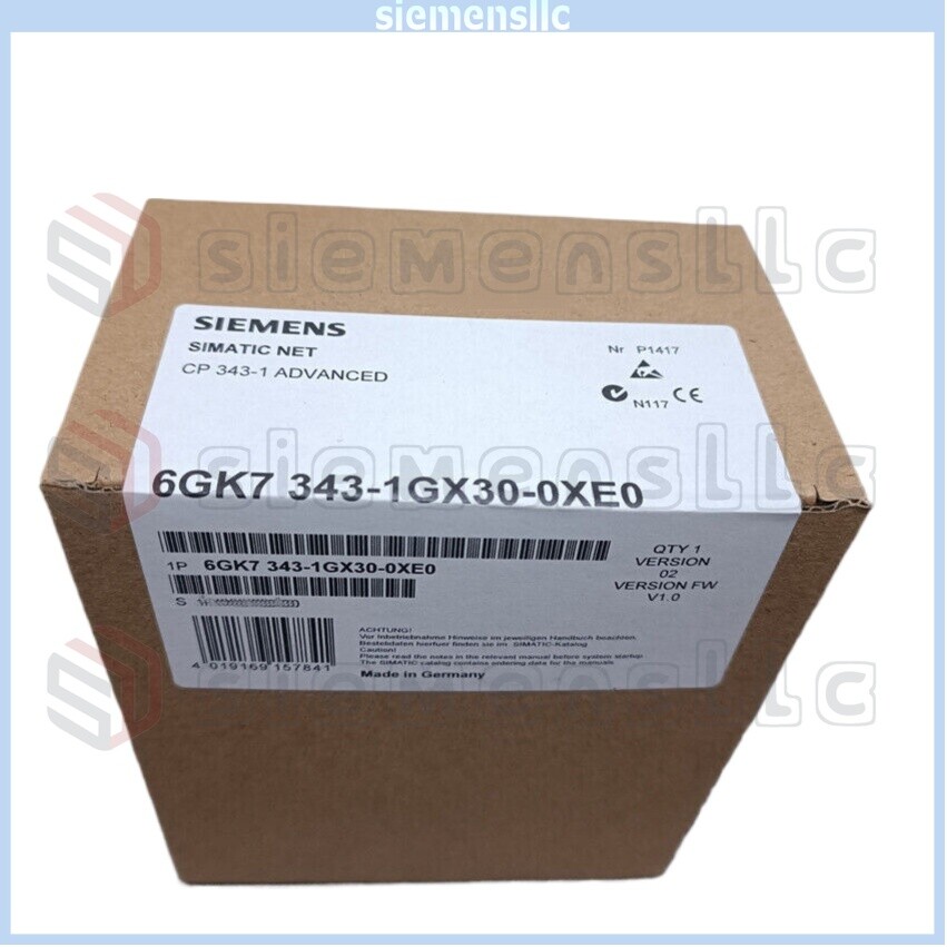 6GK7343-1GX30-0XE0 Siemens SIMATIC NET Communication Processor Fast Shipping GQ