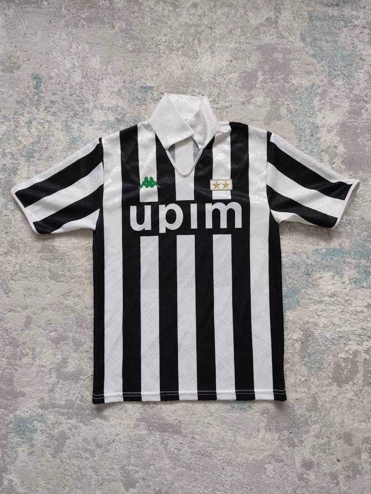 Vintage Kappa Juventus 1989 1990 Home Shirt Soccer Jersey Men Size S