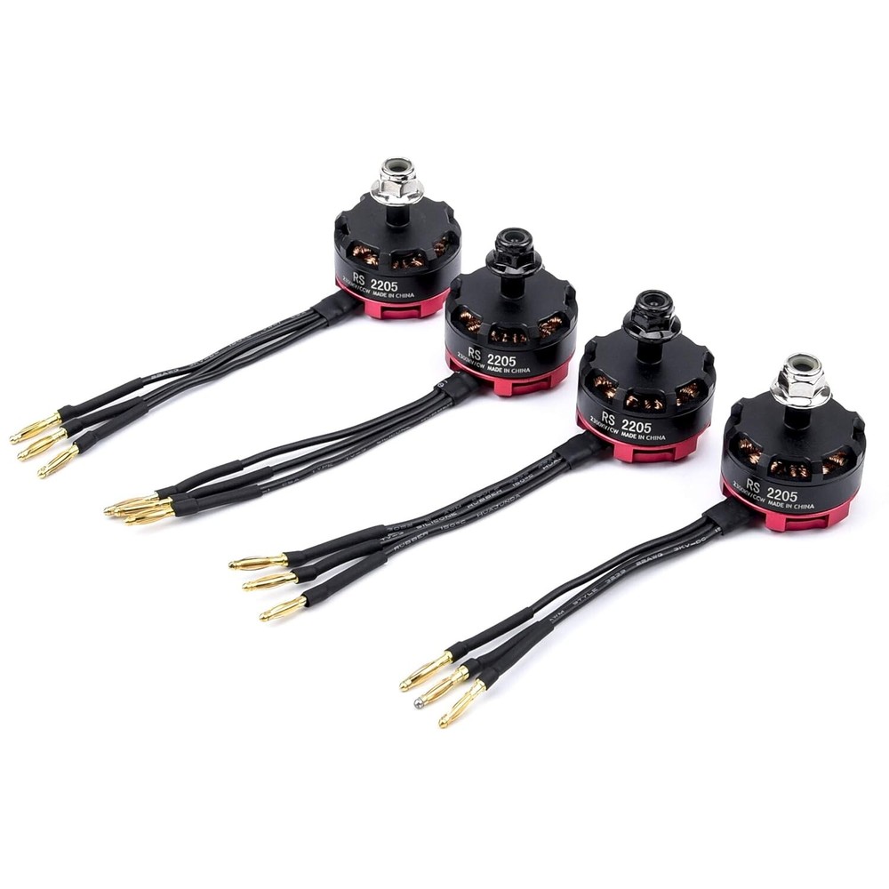 RS2205 2300KV Brushless Motor CW/CCW 3-4S RC Motors for FPV Racing Drone FPV ...