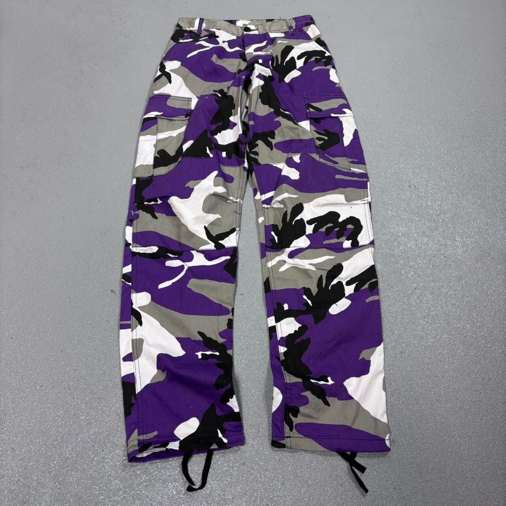 Vintage y2k 90s military camo cargo pants