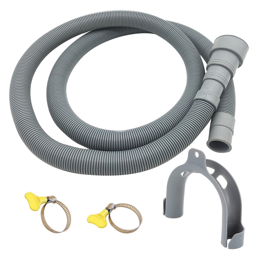 Washing Machine Dishwasher Drain Hose Extension Pipe Replacement 20/24/30/38mm