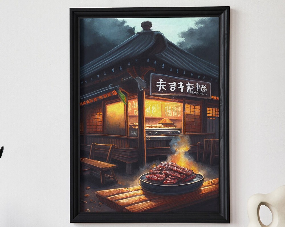 Korean Bbq Print Artwork Print At Home Wall Art Wall Art Print Instant Art