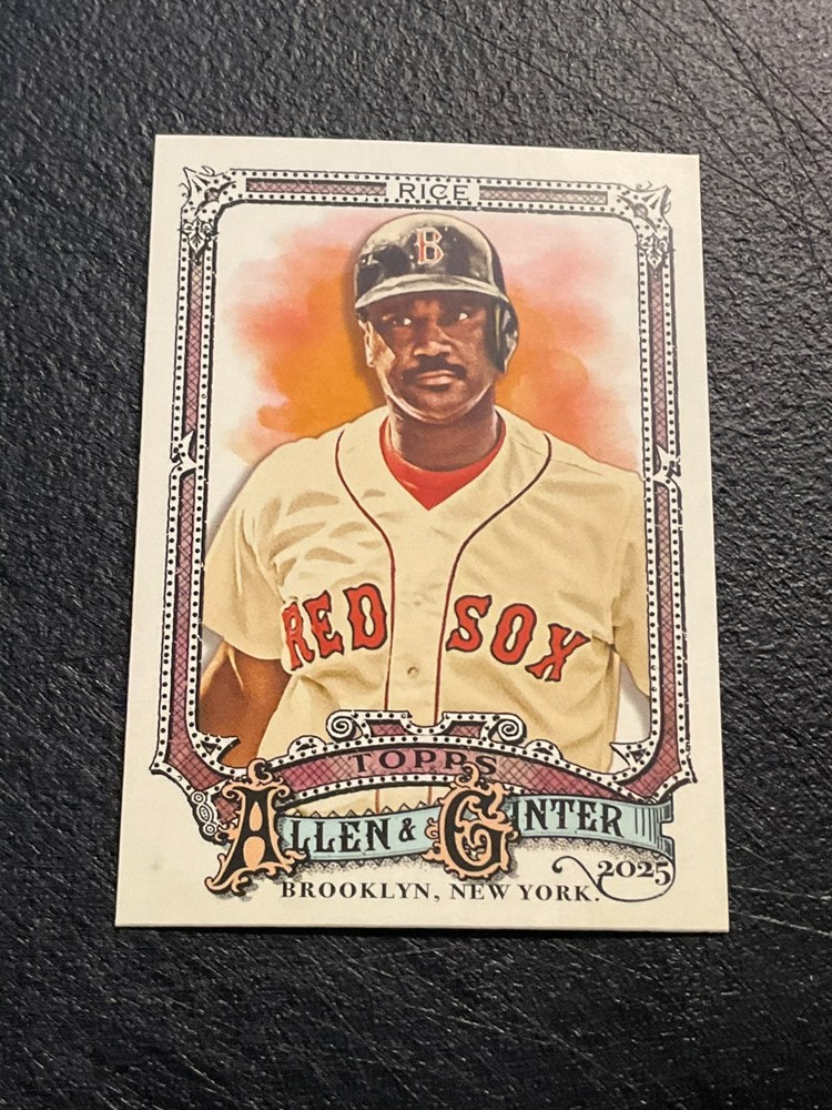 2025 Topps Allen & Ginter Short Print SP #310 Jim Rice, Boston Red Sox
