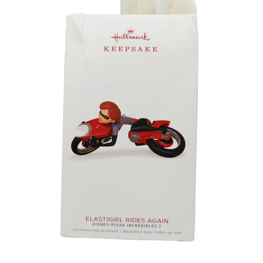 Hallmark Incredibles 2 Elastigirl Rides Again Christmas Ornament Disney READ