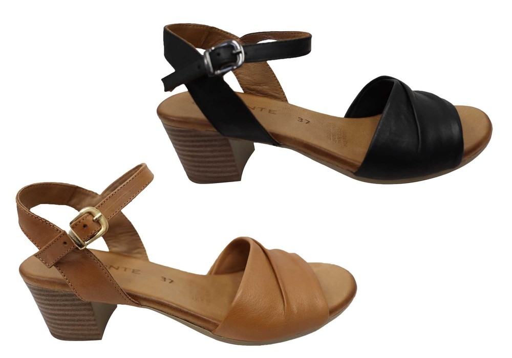 Orizonte Brooklen Womens European Leather Comfort Sandals  