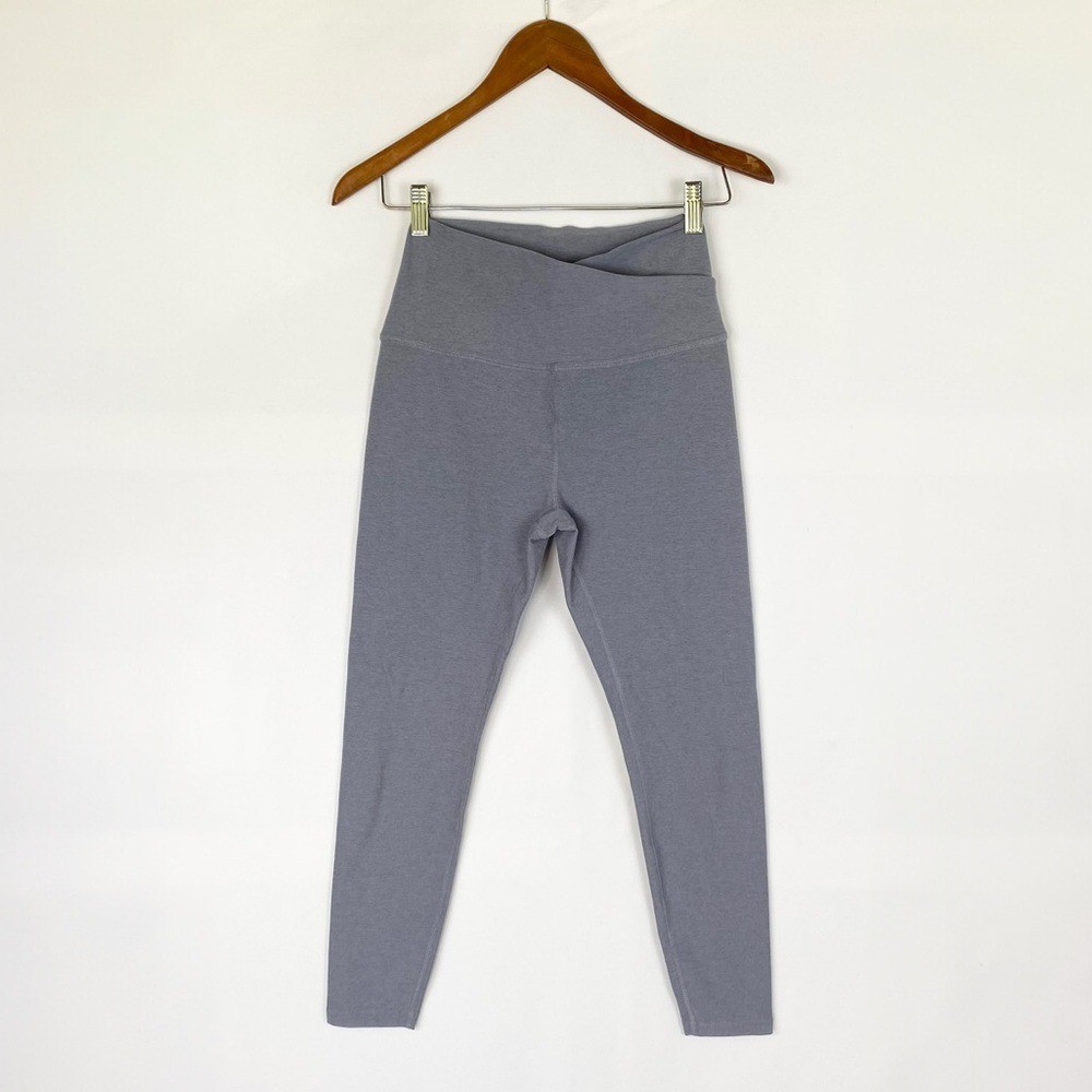 Beyond Yoga Spacedye At Your Leisure High Waisted Midi Legging Purple Sz Medium