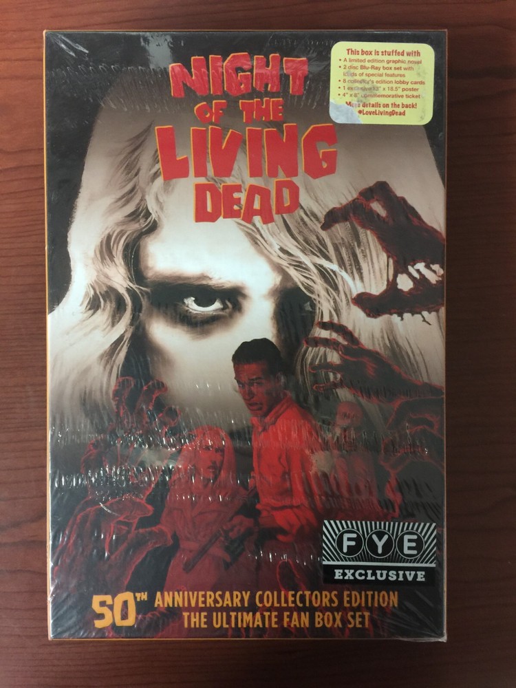 Night of The Living Dead FYE Exclusive (Blu-ray Box Set, Anniversary Edition)NEW