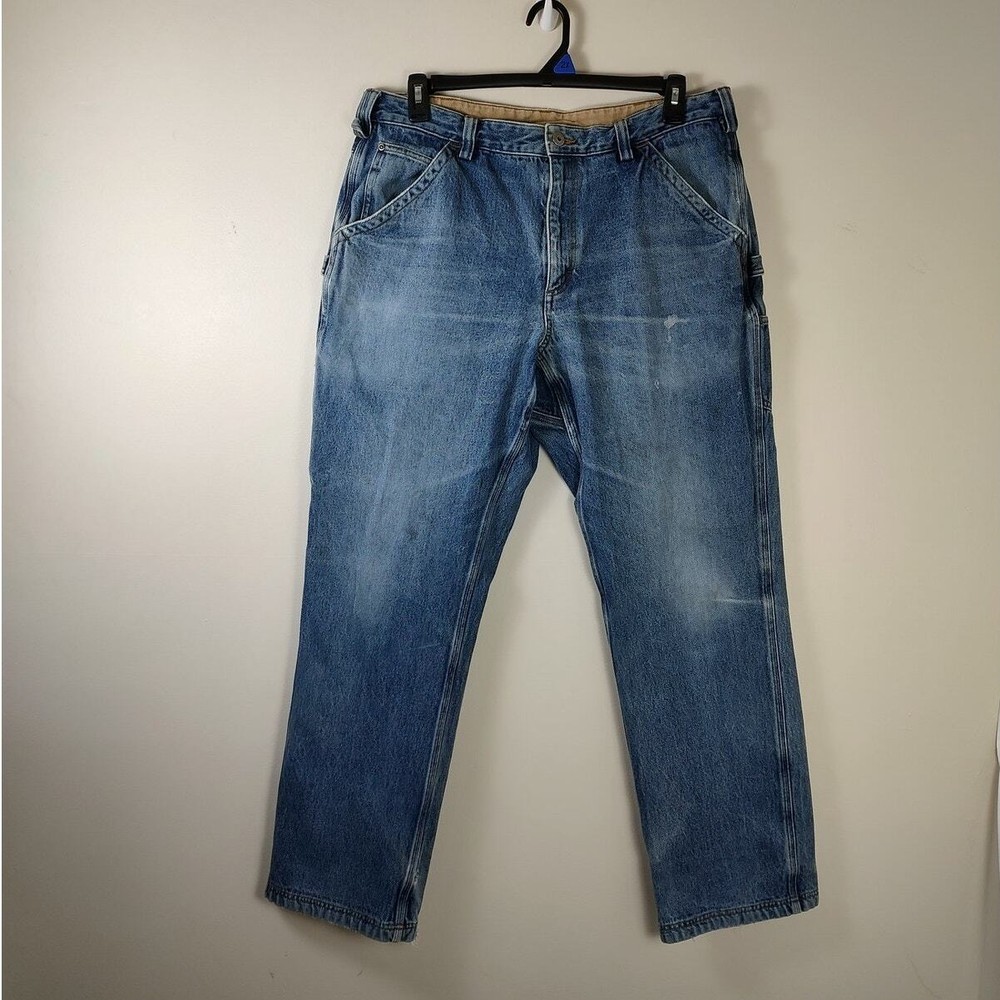 Duluth Trading Co Gorpcore Utility Carpenter Jeans for Men Size 38x34