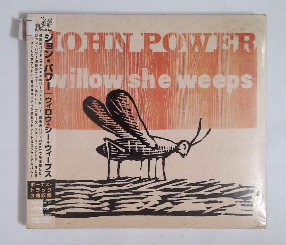 John Power – Willow She Weeps VICP-63676 JAPAN CD digipak OBI SEALED