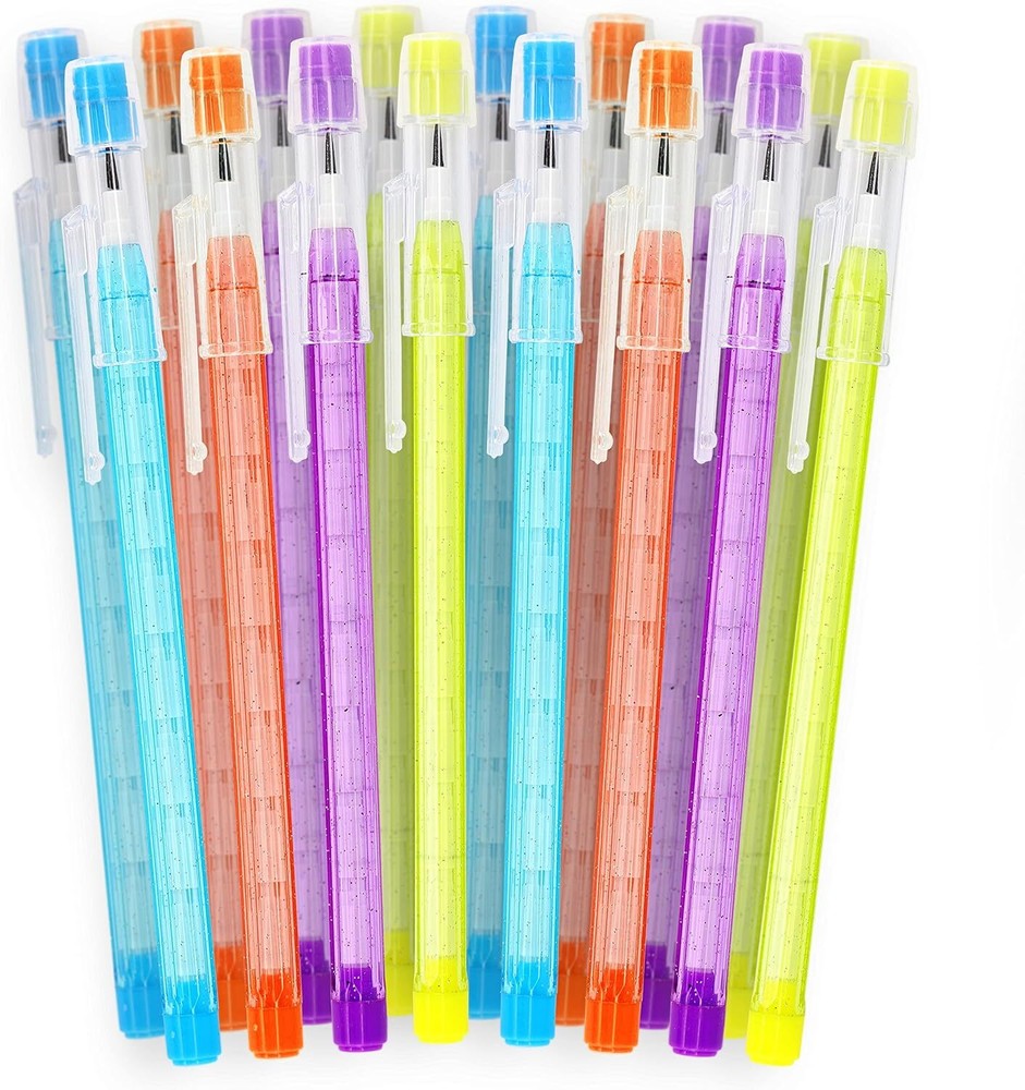 Emraw No 2 HB Pencils Multipoint 2 Count (Pack of 1), Graphite, Clear