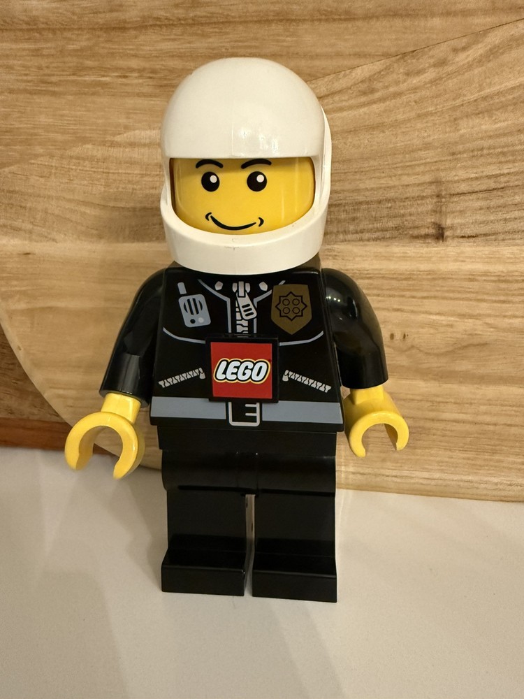 LEGO City XXL Police Flashlight Figure with Working Light 8 Inch 2009 Edition
