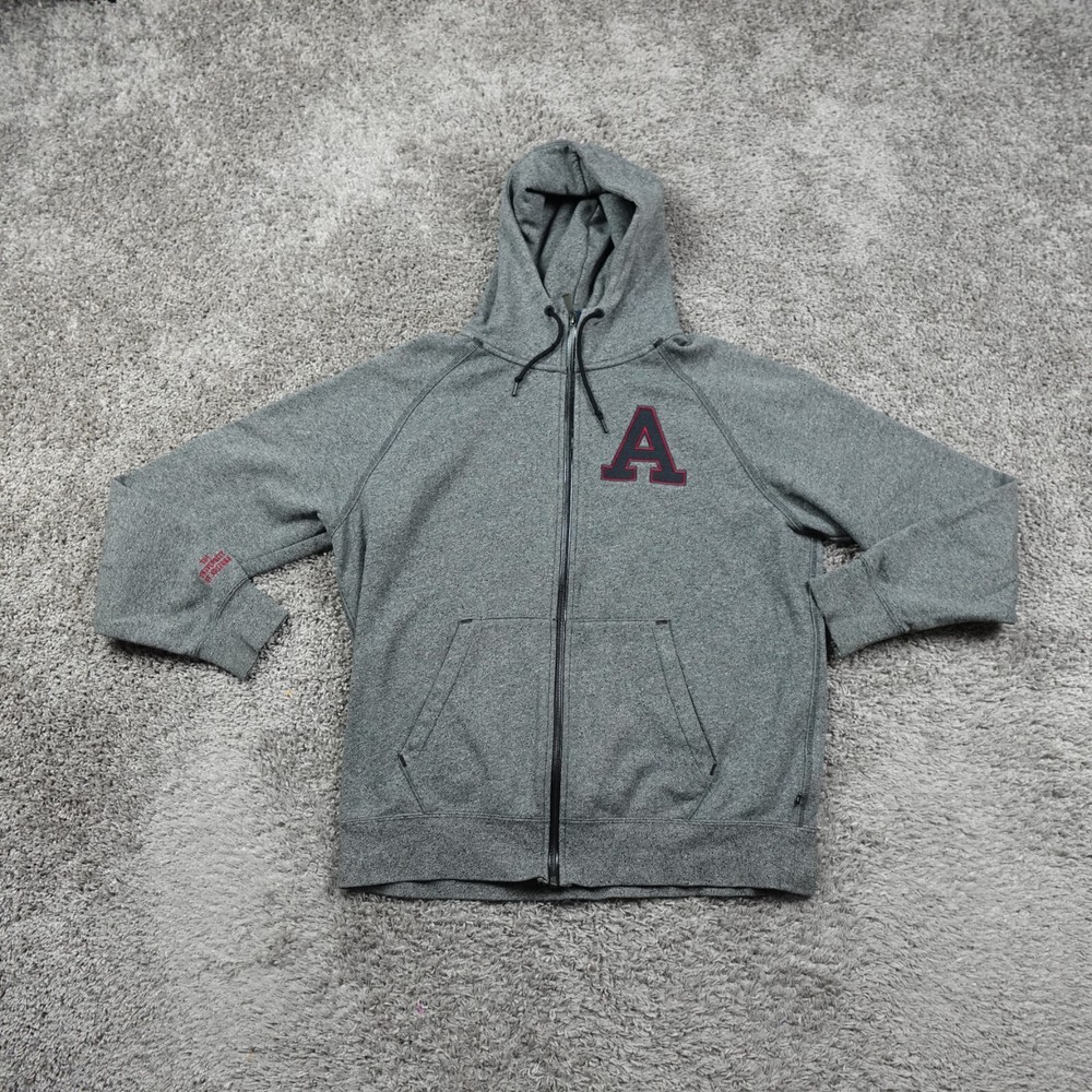 Arizona Wildcats Hoodie Mens Large Nike Tech NCAA Full Zip Pockets Dri Fit