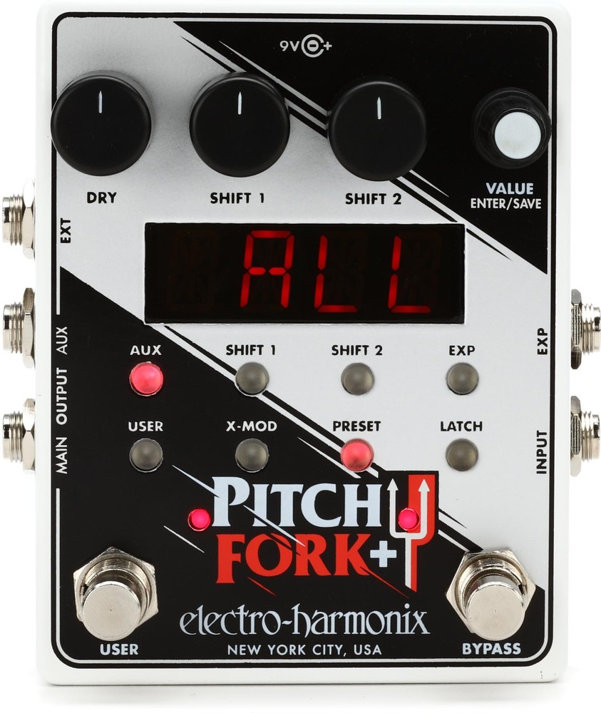 Electro-Harmonix Pitch Fork Polyphonic Pitch Shifter Pedal