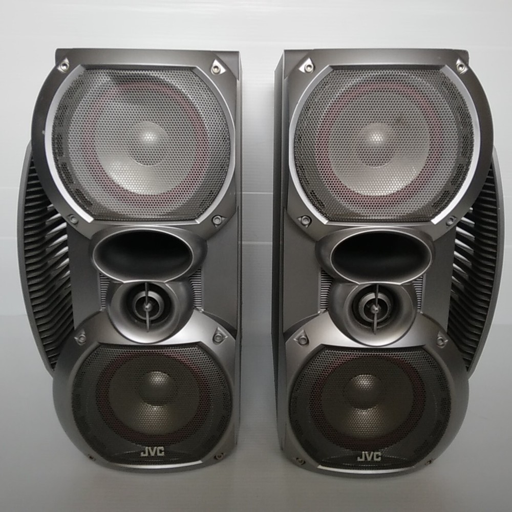 JVC SP-HXZ30 Speaker/Sub L&R-(Capacity 80 Watt main+190 Watt Built In Sub)-6 Ohm