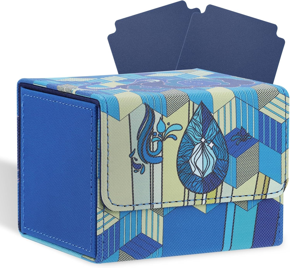 150+ Premium MTG PTCG Deck Box, Holds 10 Cards with 2 Dividers, Large Capacity